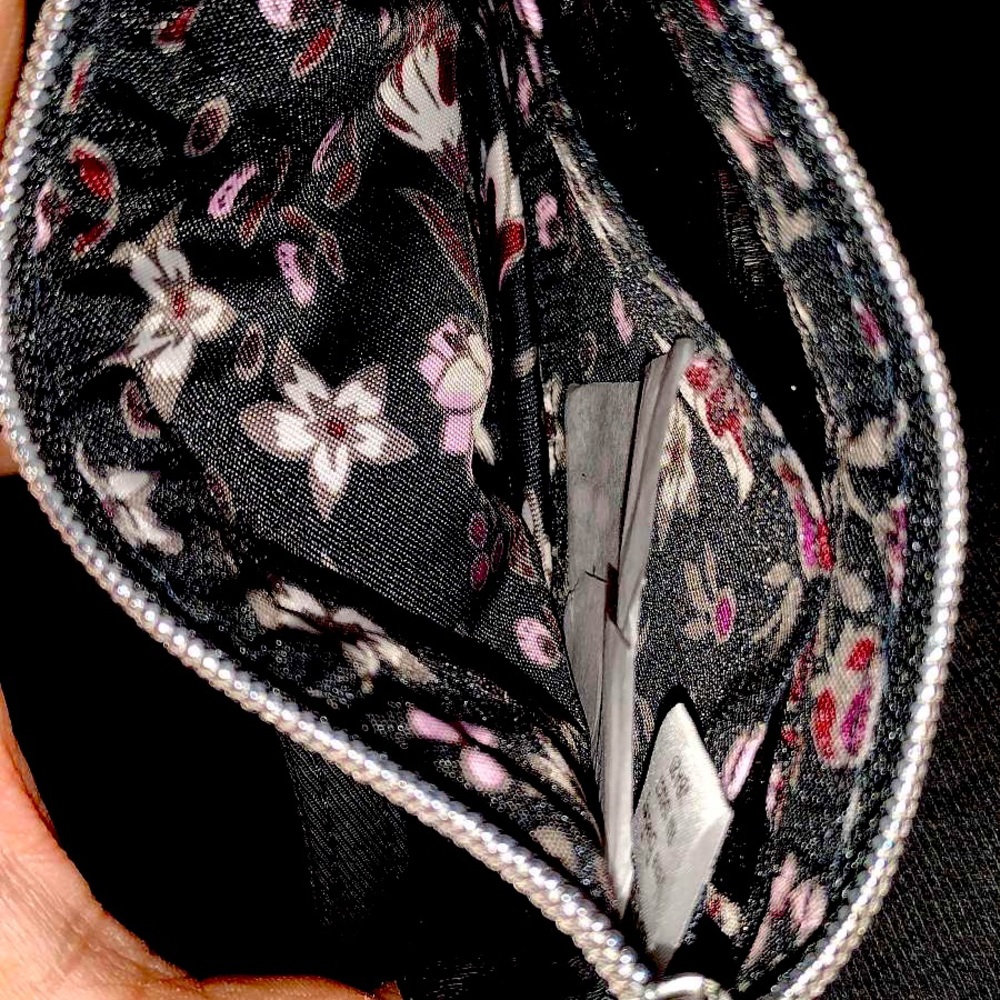 Vera Bradley mini wallet with long strap NWT